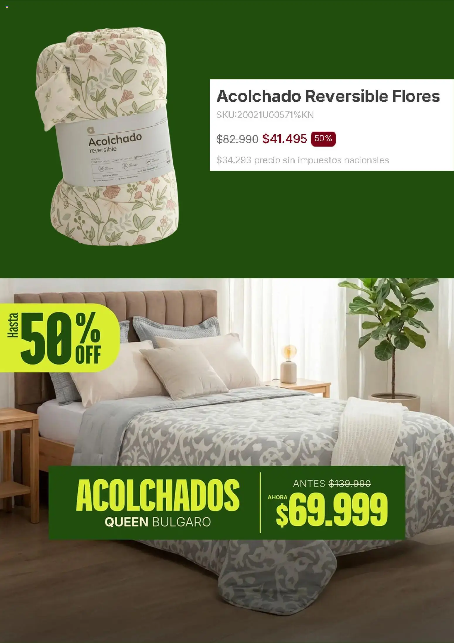 Arredo - Hot Sale │ válido desde el 11.05.2026 | Página: 2 | Productos: Acolchado