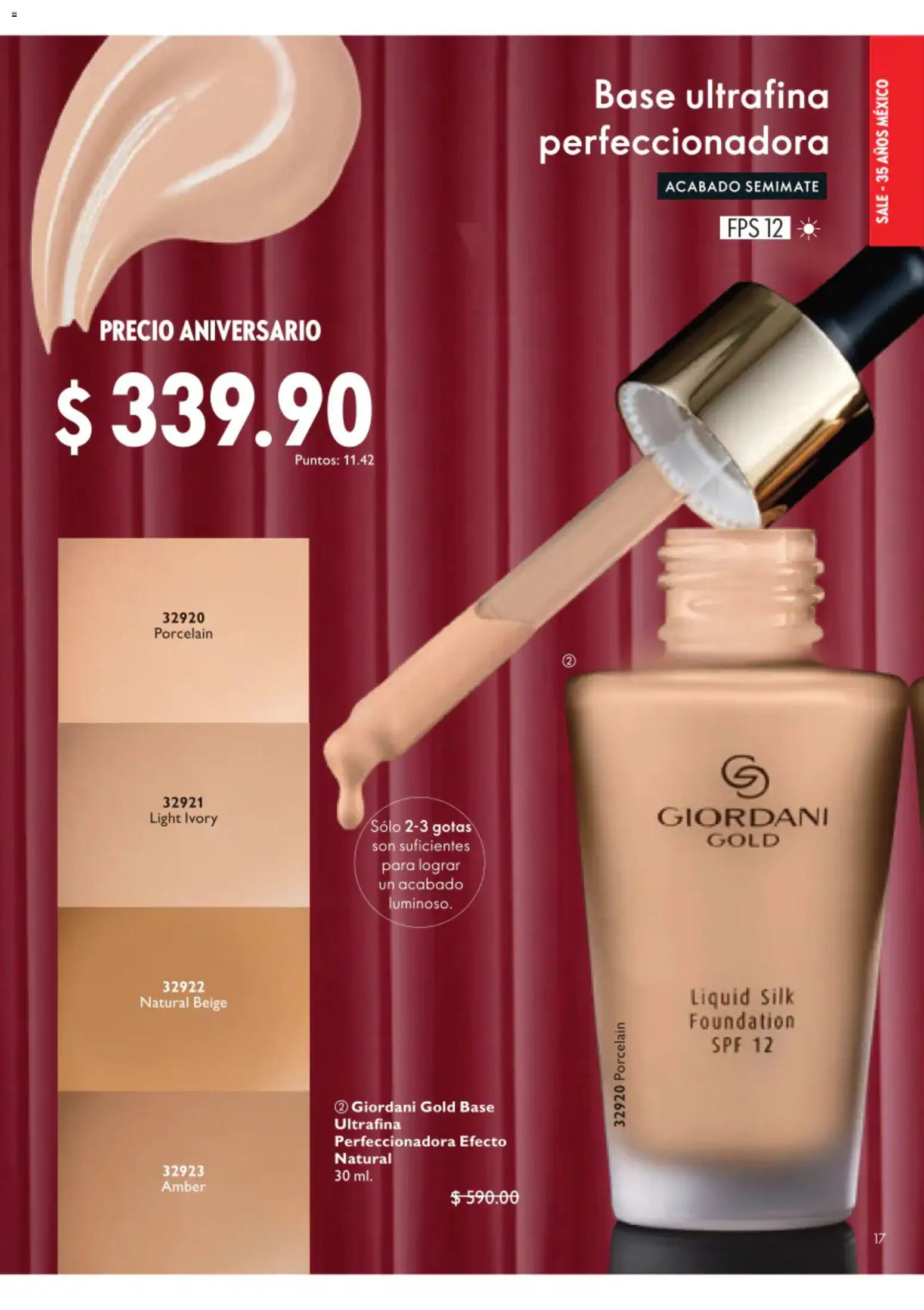 Nuevas ofertas de Oriflame válidas en toda la República Mexicana desde el 01/08/2026. ¡Encuentra las mejores ofertas en Oriflame campaña 11 2026! | Página: 17