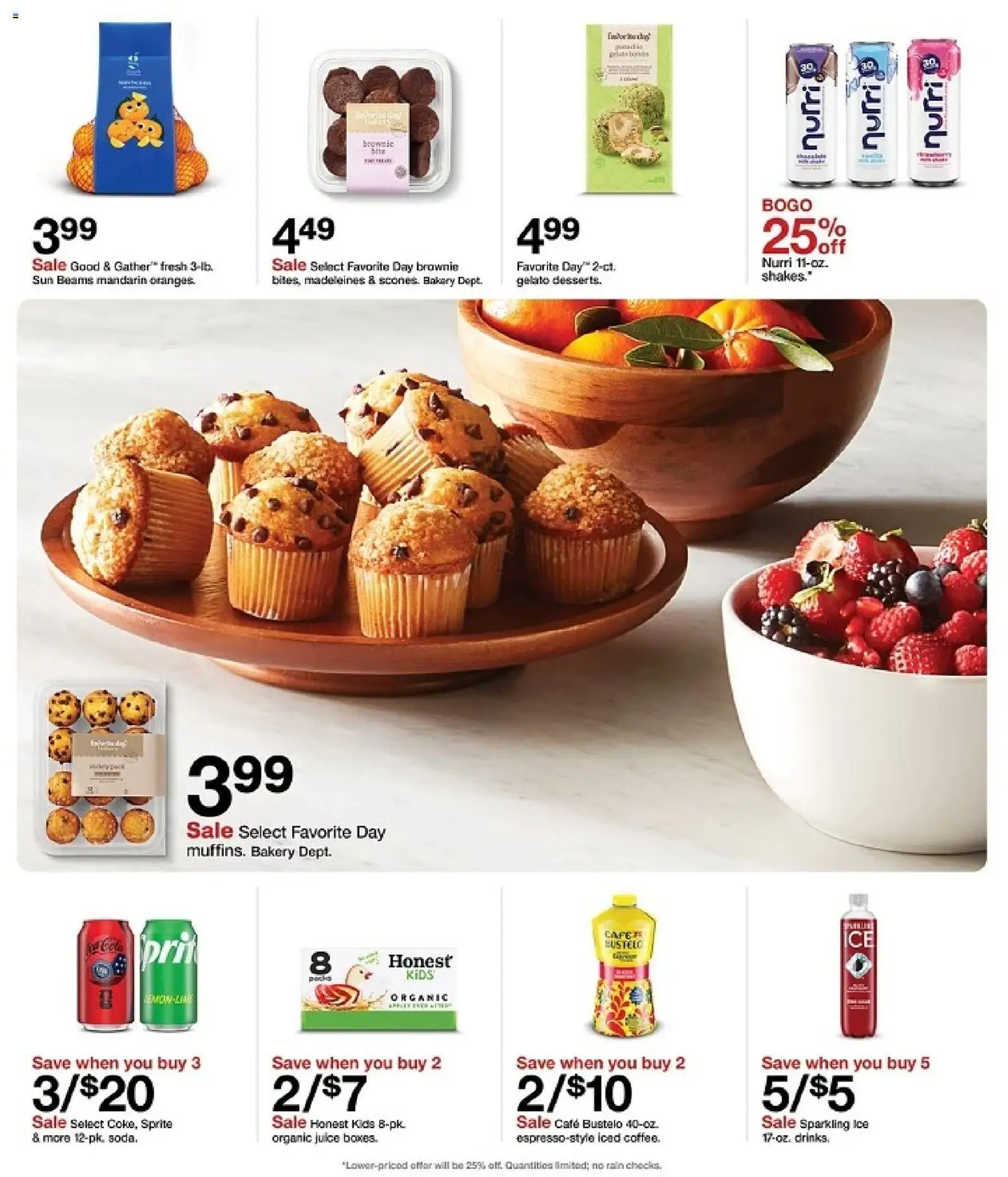Nuevas ofertas de Target válidas en toda la República Mexicana desde el 23/08/2026. ¡Encuentra las mejores ofertas en Target folleto! | Página: 31 | Productos: Sprite, Madeleines, Café