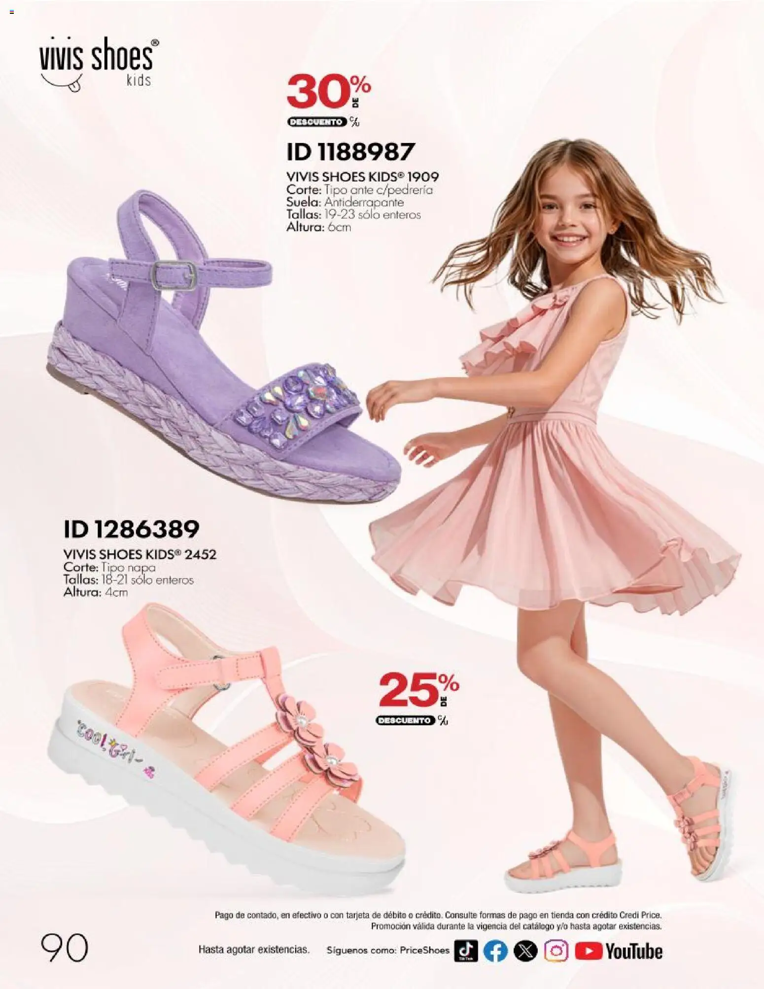 Nuevas ofertas de Price Shoes válidas en toda la República Mexicana desde el 28/10/2026. ¡Encuentra las mejores ofertas en Price Shoes catálogo 10 pagos sin intereses! | Página: 90