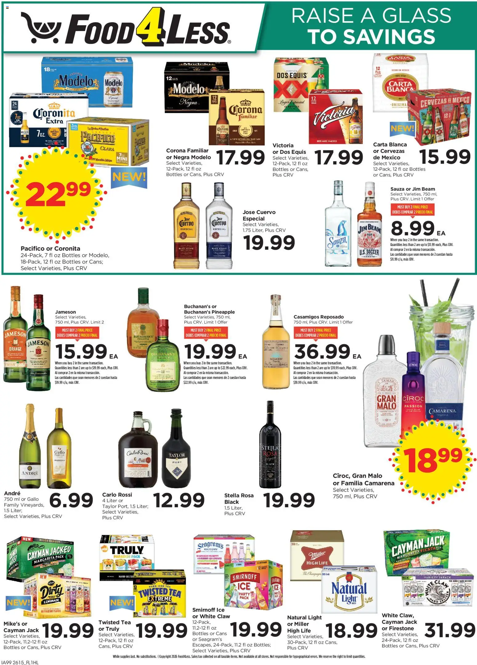 Food 4 Less Weekly Ad - valid from 13.05.2026 | Page: 10 | Products: Tea, Pineapple