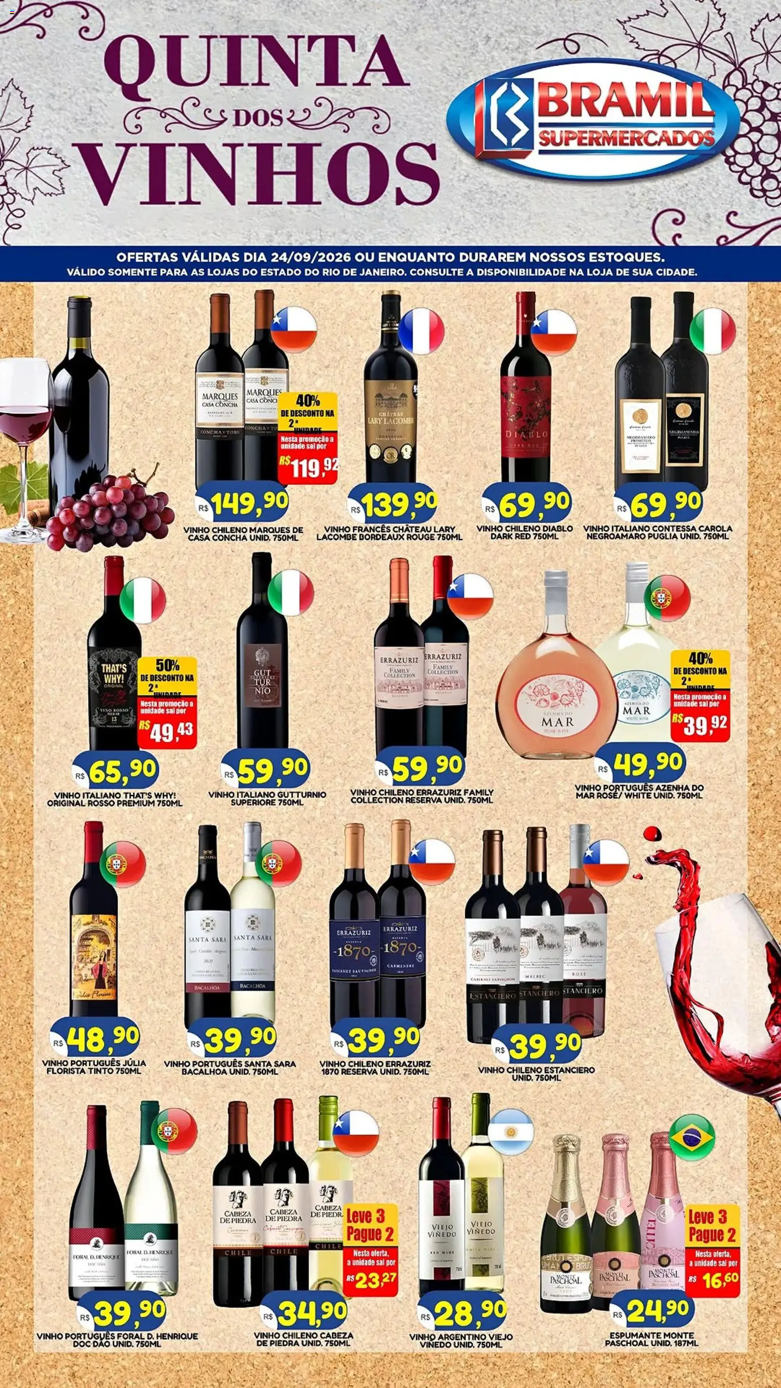 Bramil Supermercados Quinta-feira 24 Setembro