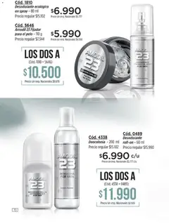 Vista previa Catálogo Amodil Campaña 12 válido desde el 30/06/2026 | Página: 70 | Productos: Fijador, Desodorante