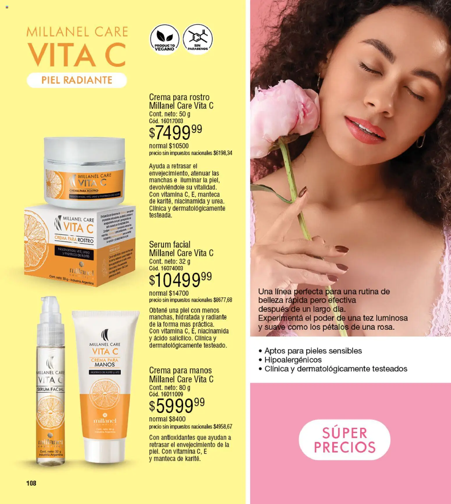 Millanel - Catálogo │ válido desde el 25.05.2026 | Página: 132 | Productos: Serum, Manteca, Radiante, Crema