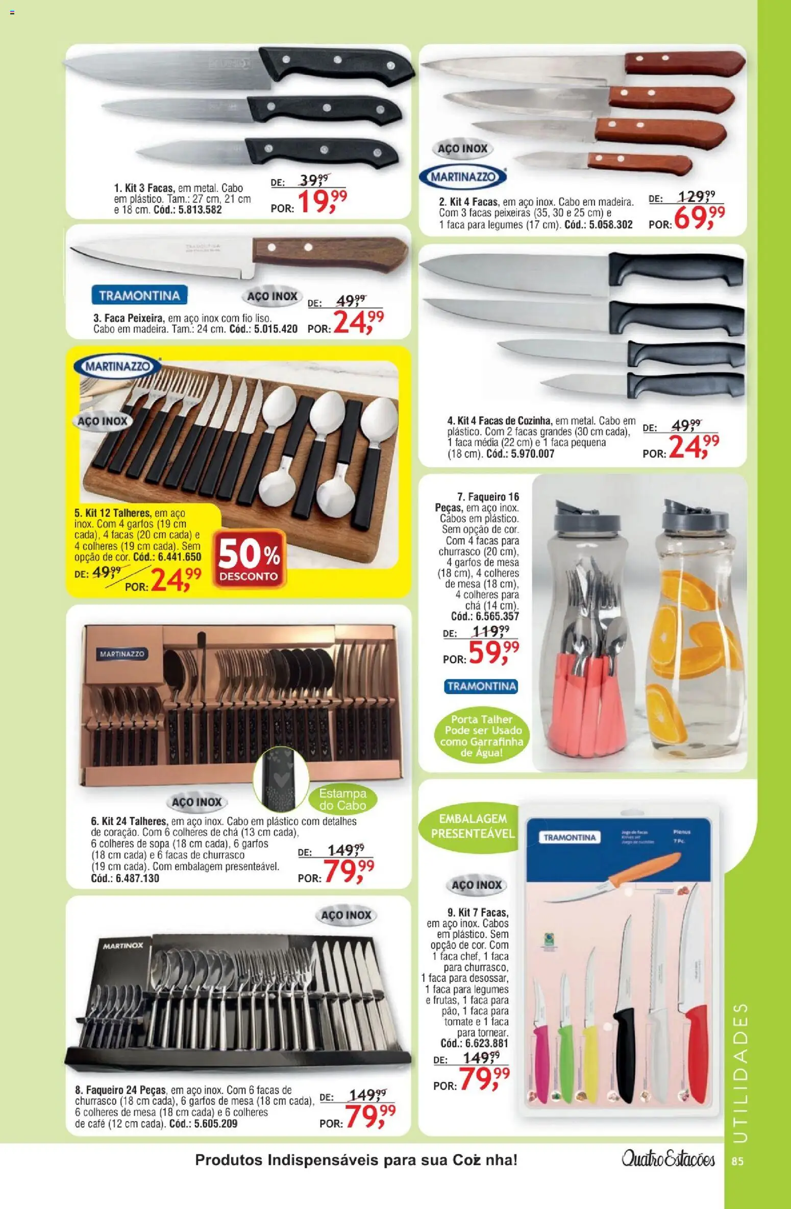 Quatro Estações Folheto - válido de 01.05.2026 | Página: 81 | Produtos: Porta, Colheres, PC, Cabo