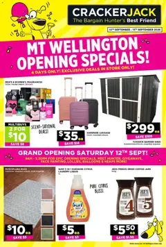 Crackerjack catalogue preview  - valid from 10 Sept 2026