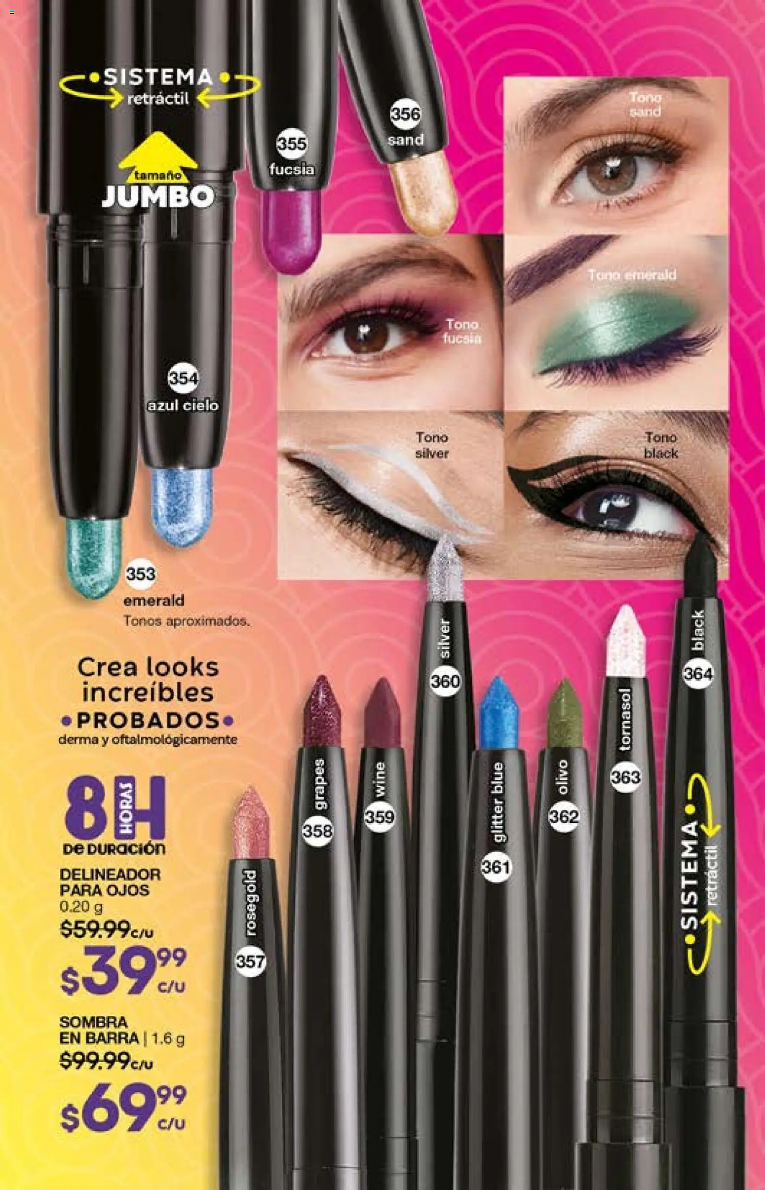 Nuevas ofertas de Fuller válidas en toda la República Mexicana desde el 01.04.2026. ¡Encuentra las mejores ofertas en Fuller campaña 26 2026! | Página: 130 | Productos: Glitter, Sombra, Barra, Delineador