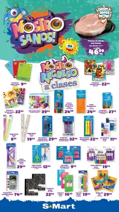 Vista previa de S-Mart folleto Ofertas de feria Nuevo Laredo, nuevo folleto de la tienda, válido en México a partir del 18/08/2026