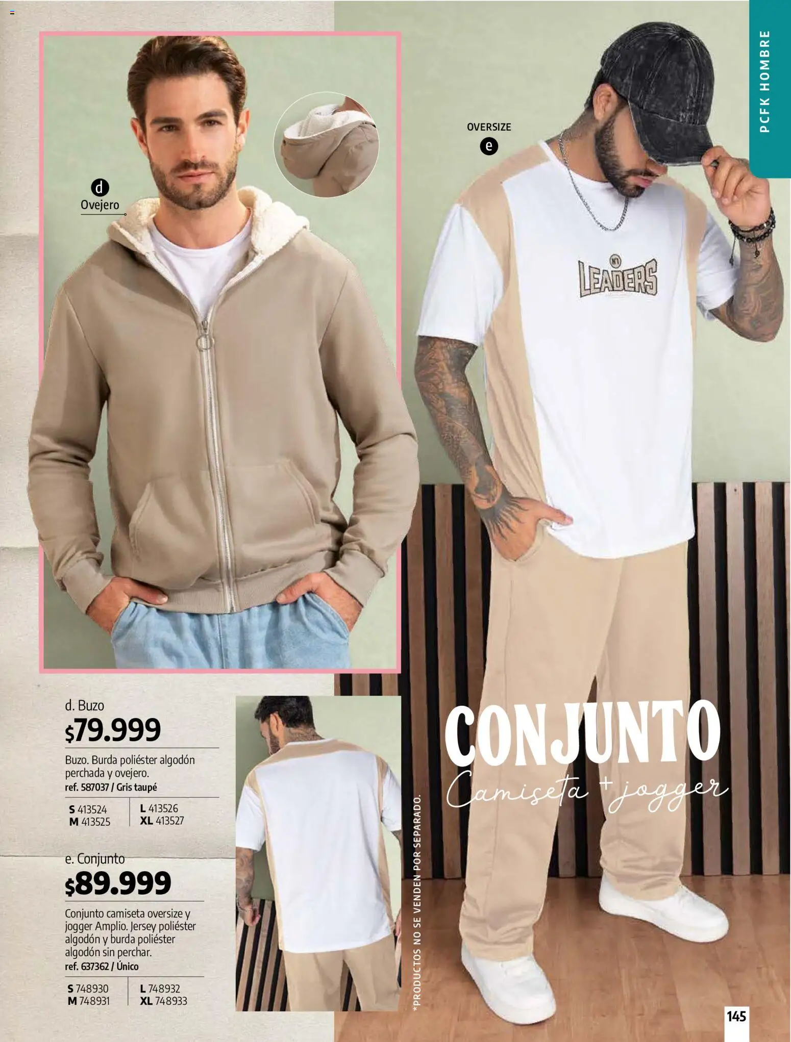 Pacifika revista - valida desde el 21/07/2026 | Página: 144 | Productos: Algodón, Buzo, Camiseta, Conjunto