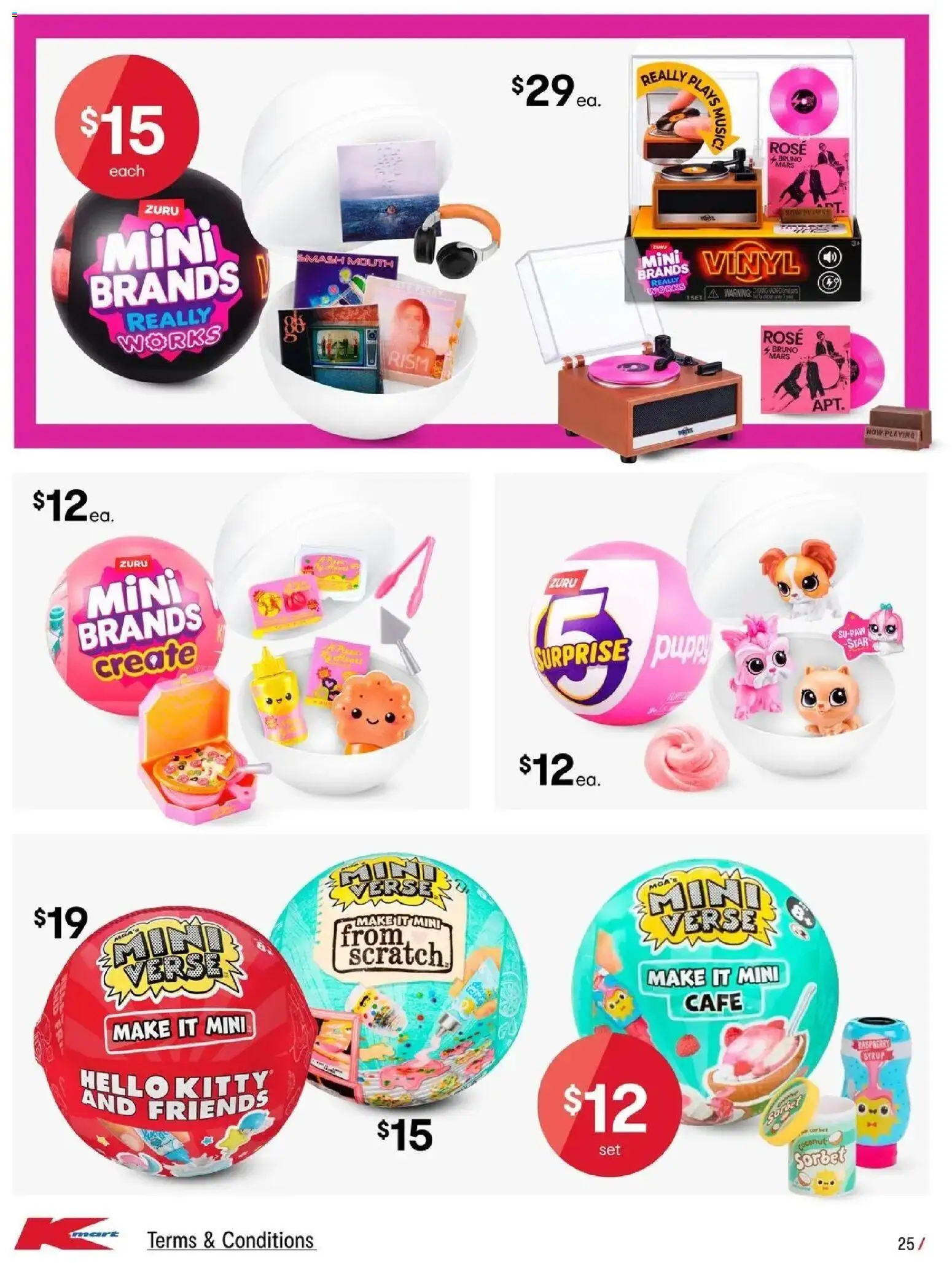 Kmart catalogue - valid from 24/06/2026 | Page: 25 | Products: Syrup, Raspberry, Coconut