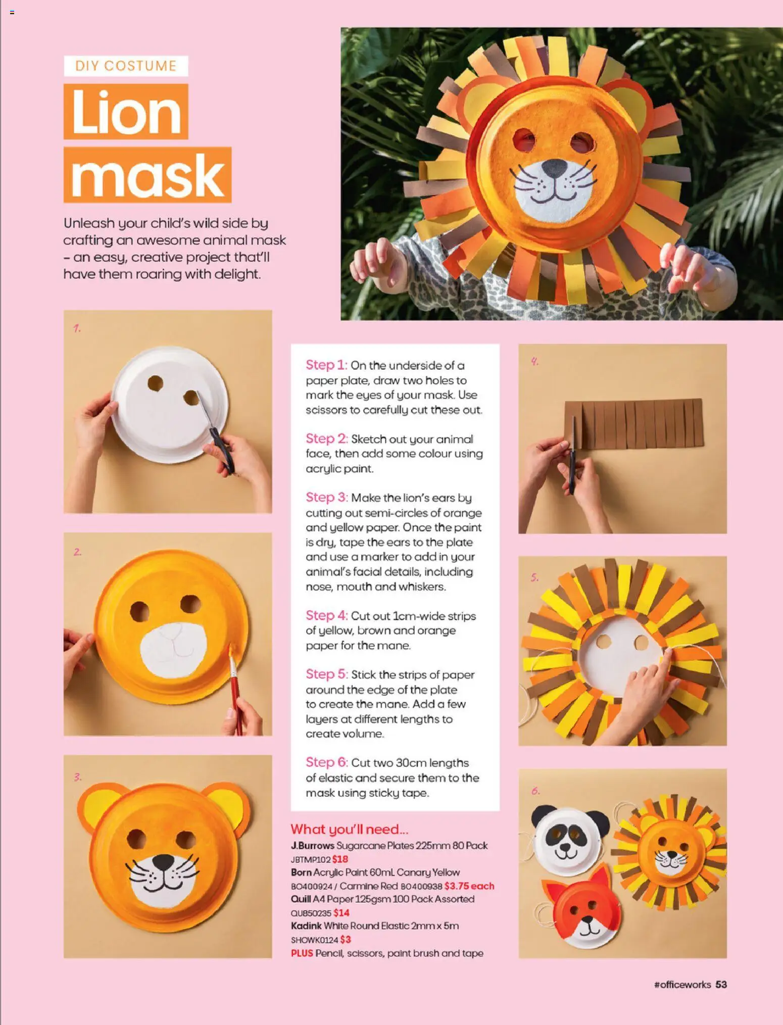 Officeworks catalogue - valid from 27/08/2026 | Page: 53 | Products: Brush, Scissors, Mask, Strips