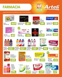 Vista previa de Arteli folleto Quincenal, nuevo folleto de la tienda, válido en México a partir del 01/07/2026 | Página: 9 | Productos: Sal, Frasco, Vitaminas, Caja