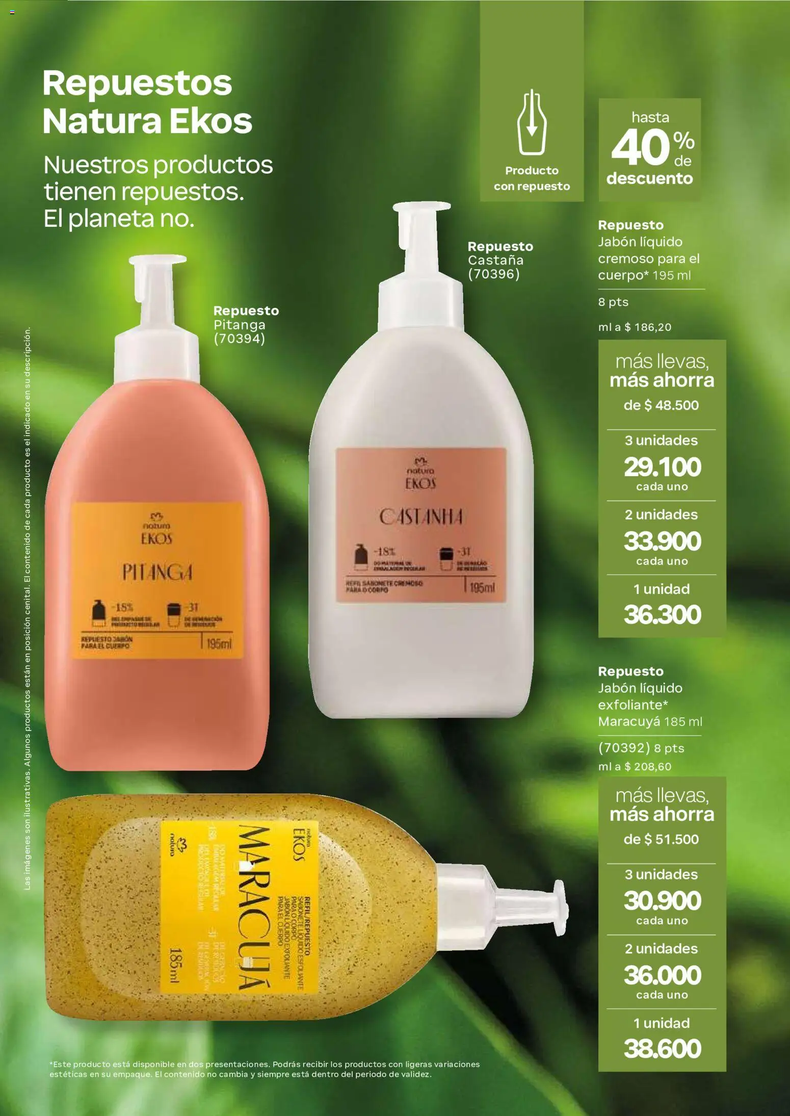 Natura revista - valida desde el 02/09/2026 | Página: 118 | Productos: Jabón líquido, Maracuyá, Jabón