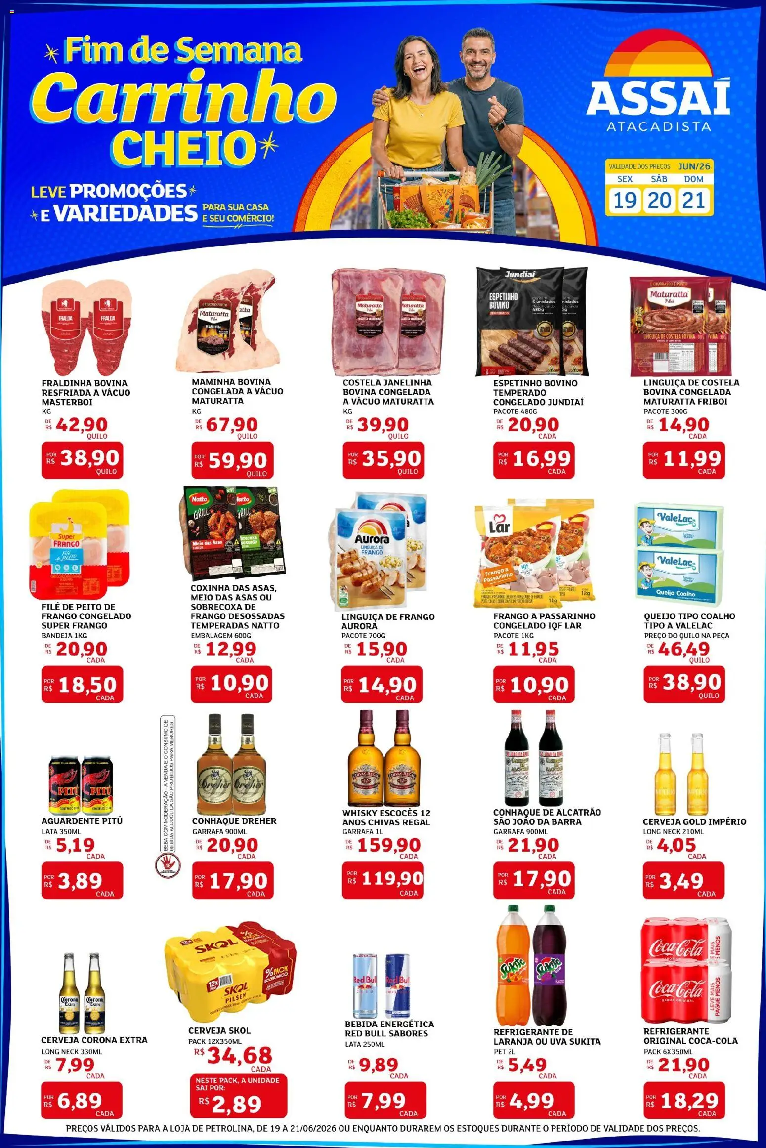 Assaí Atacadista Folheto - válido de 19.06.2026 | Página: 1