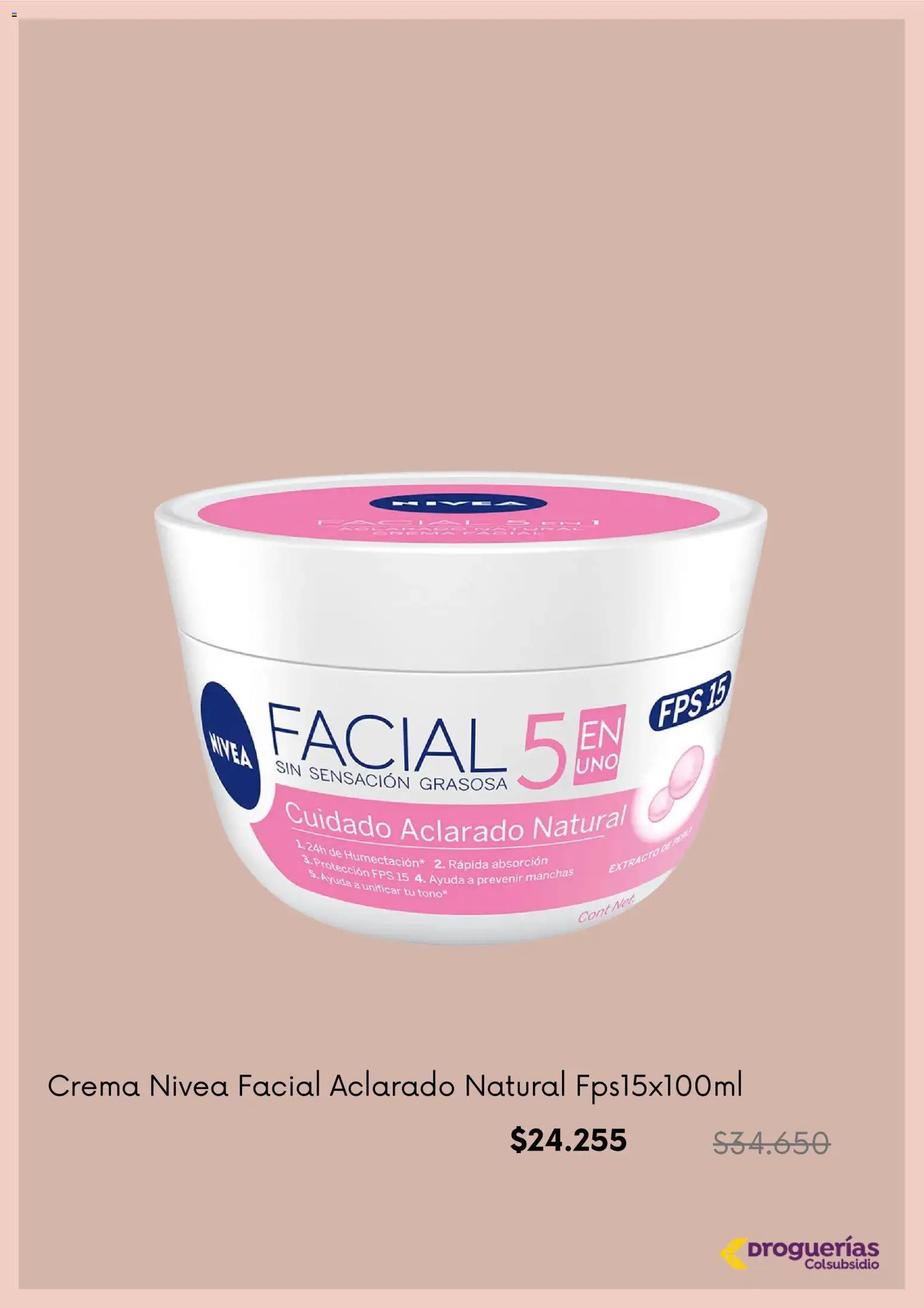 Colsubsidio revista - valida desde el 28.05.2026 | Página: 5 | Productos: Crema