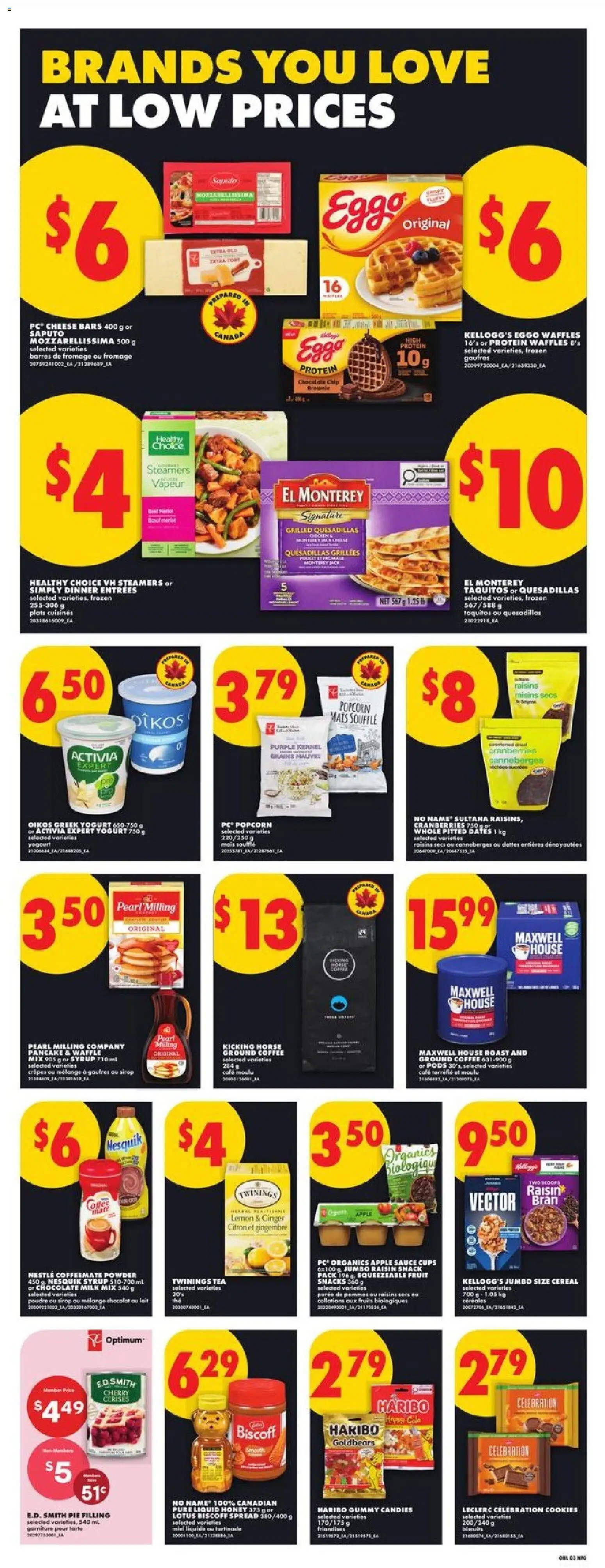 No Frills flyer valid from Jun 25, 2026 | Page: 7 | Products: PC, Powder, Cheese, Coffee