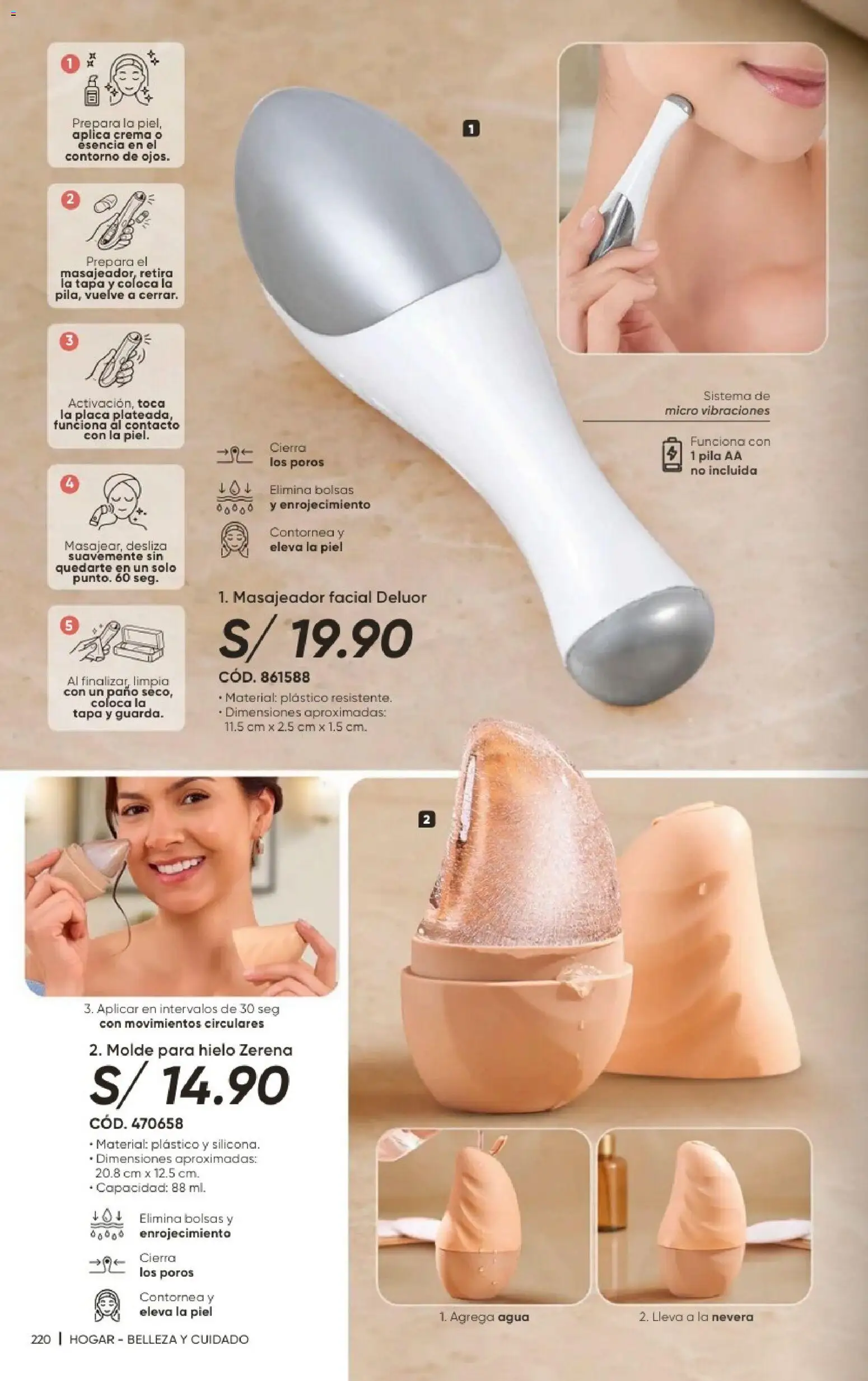 Catálogo Azzorti válido desde 21/09/2026 | Página: 222 | Productos: Tapa, Crema, Hielo, Agua