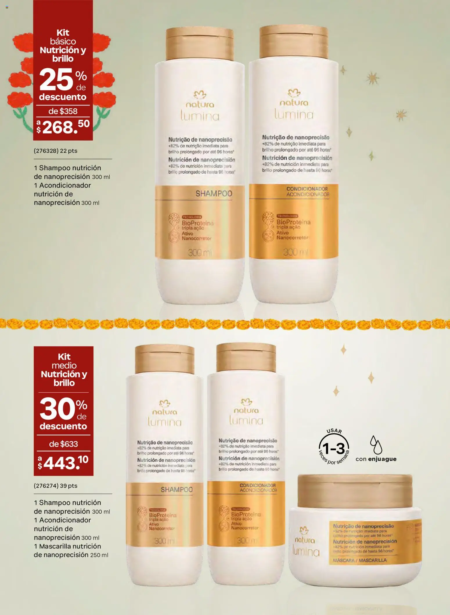 Nuevas ofertas de Natura válidas en toda la República Mexicana desde el 02/10/2026. ¡Encuentra las mejores ofertas en Natura campaña  15 2026! | Página: 132 | Productos: Pera, Brillo, Proteína, Mascarilla