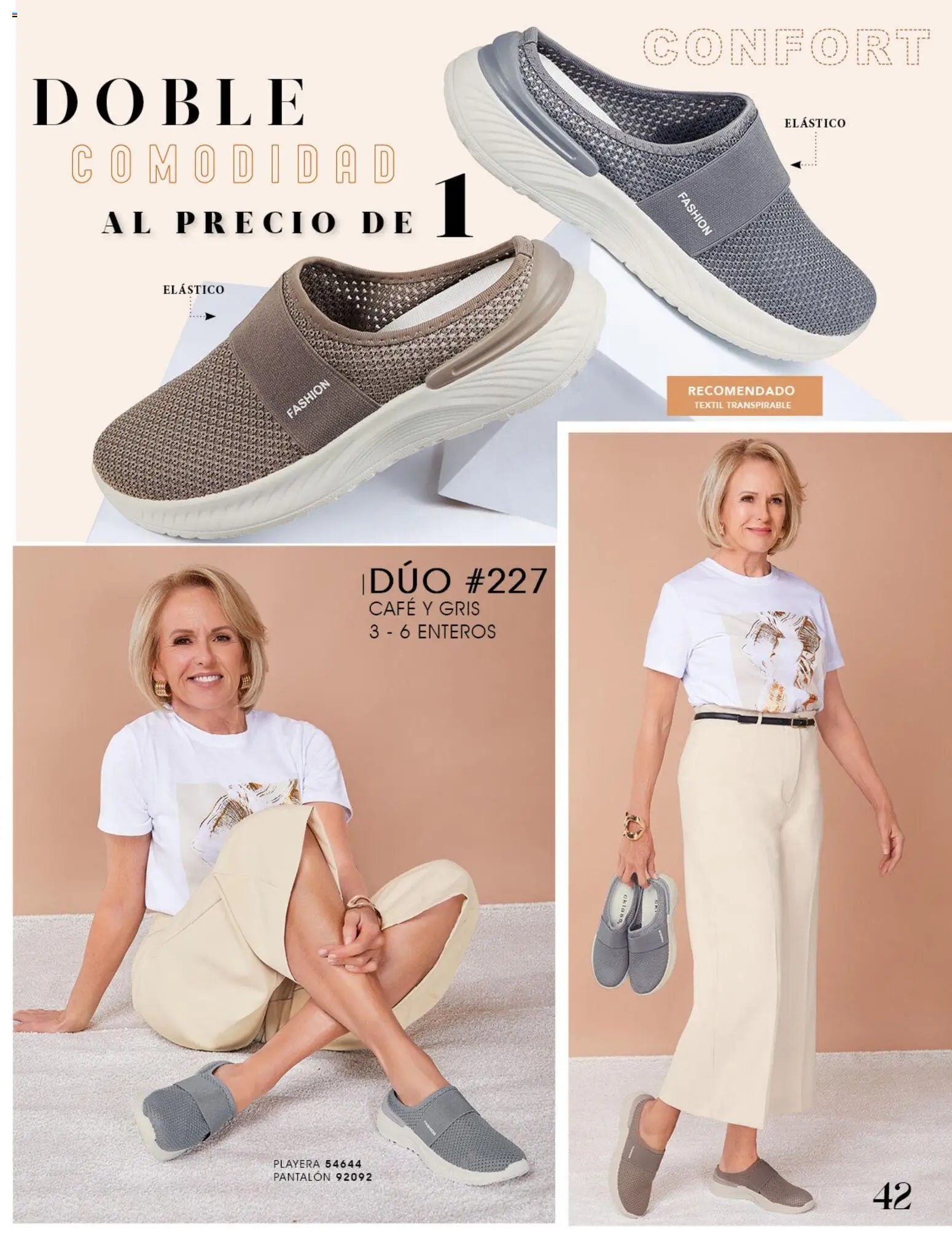 Nuevas ofertas de Cklass válidas en toda la República Mexicana desde el 08/07/2026. ¡Encuentra las mejores ofertas en Cklass catálogo Confort! | Página: 43 | Productos: Café, Playera