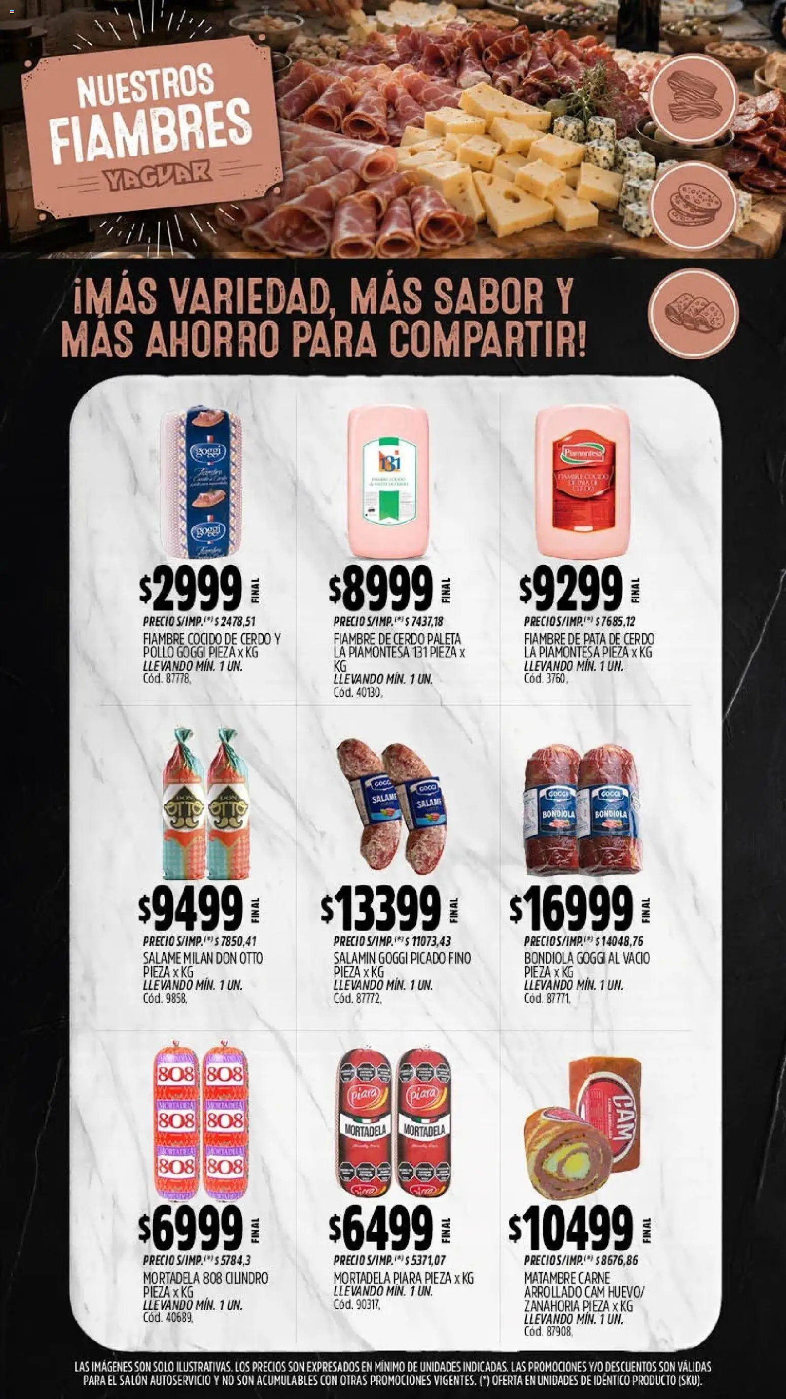 Yaguar catálogo │ válido desde el 19/10/2026 | Página: 8