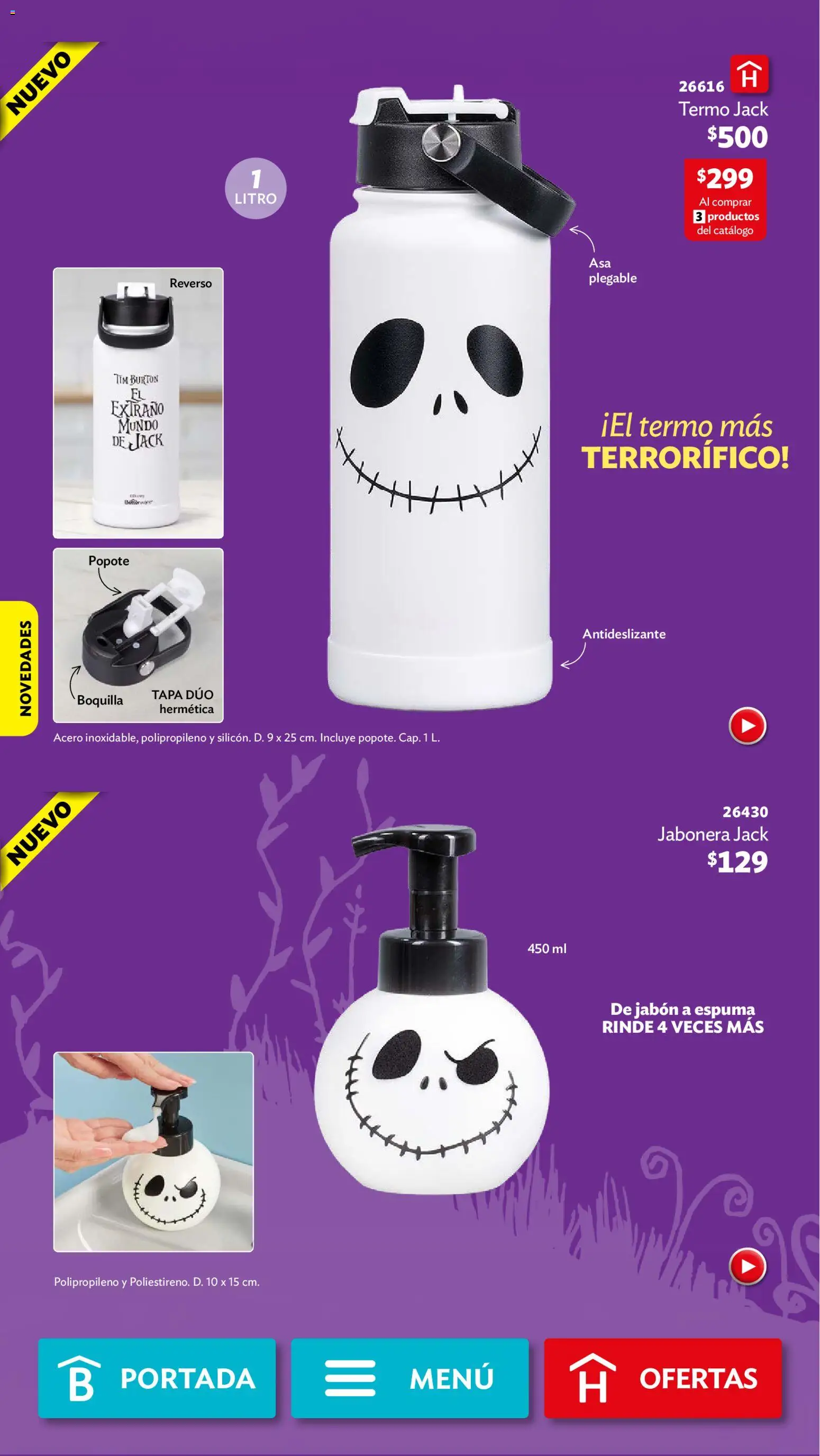 Nuevas ofertas de Betterware válidas en toda la República Mexicana desde el 28/09/2026. ¡Encuentra las mejores ofertas en Betterware campaña 10 2026! | Página: 110