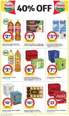 Preview of Coca-Cola Soft Drink 24x375mL, Coca-Cola Soft Drink Classic & Zero Sugar - valid from 30/09/2026 | Page: 14