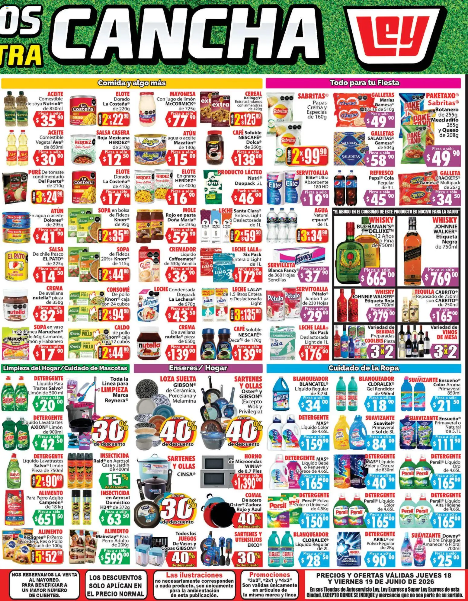 Nuevas ofertas de Casa Ley válidas en toda la República Mexicana desde el 18.06.2026. ¡Encuentra las mejores ofertas en Casa Ley folleto Autoservicio La Paz, BCS! | Página: 4