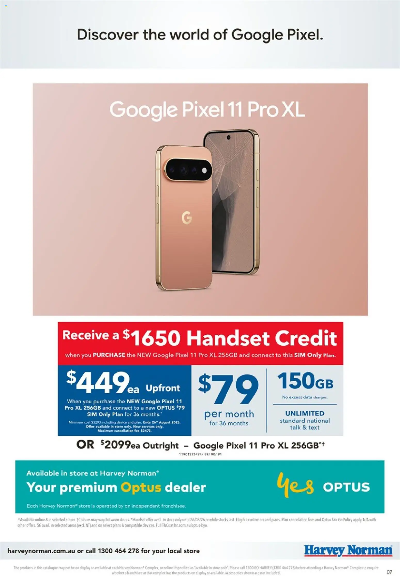 Harvey Norman catalogue - valid from 20/08/2026 | Page: 7 | Products: Accessories, Device