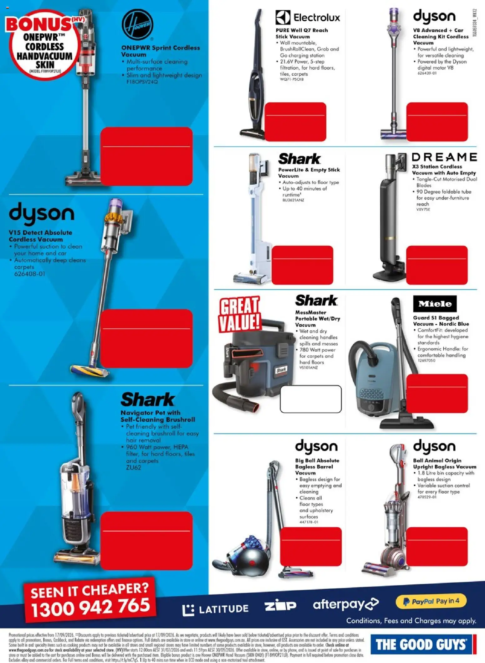 The Good Guys catalogue - valid from 16/09/2026 | Page: 15 | Products: Ergonomic, Accessories, Portable, Tiles