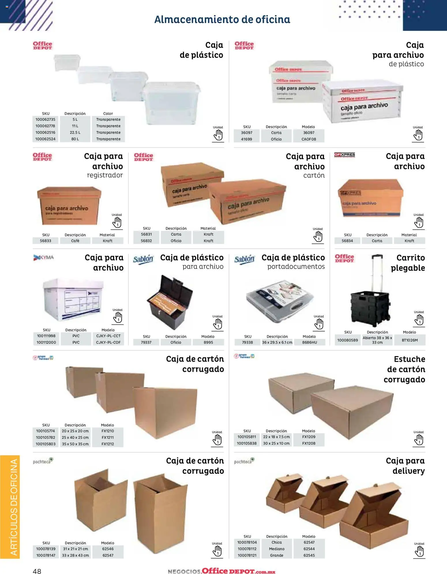 Nuevas ofertas de Office Depot válidas en toda la República Mexicana desde el 12/01/2026. ¡Encuentra las mejores ofertas en Office Depot catálogo 2026! | Página: 50 | Productos: Café, Estuche, Caja