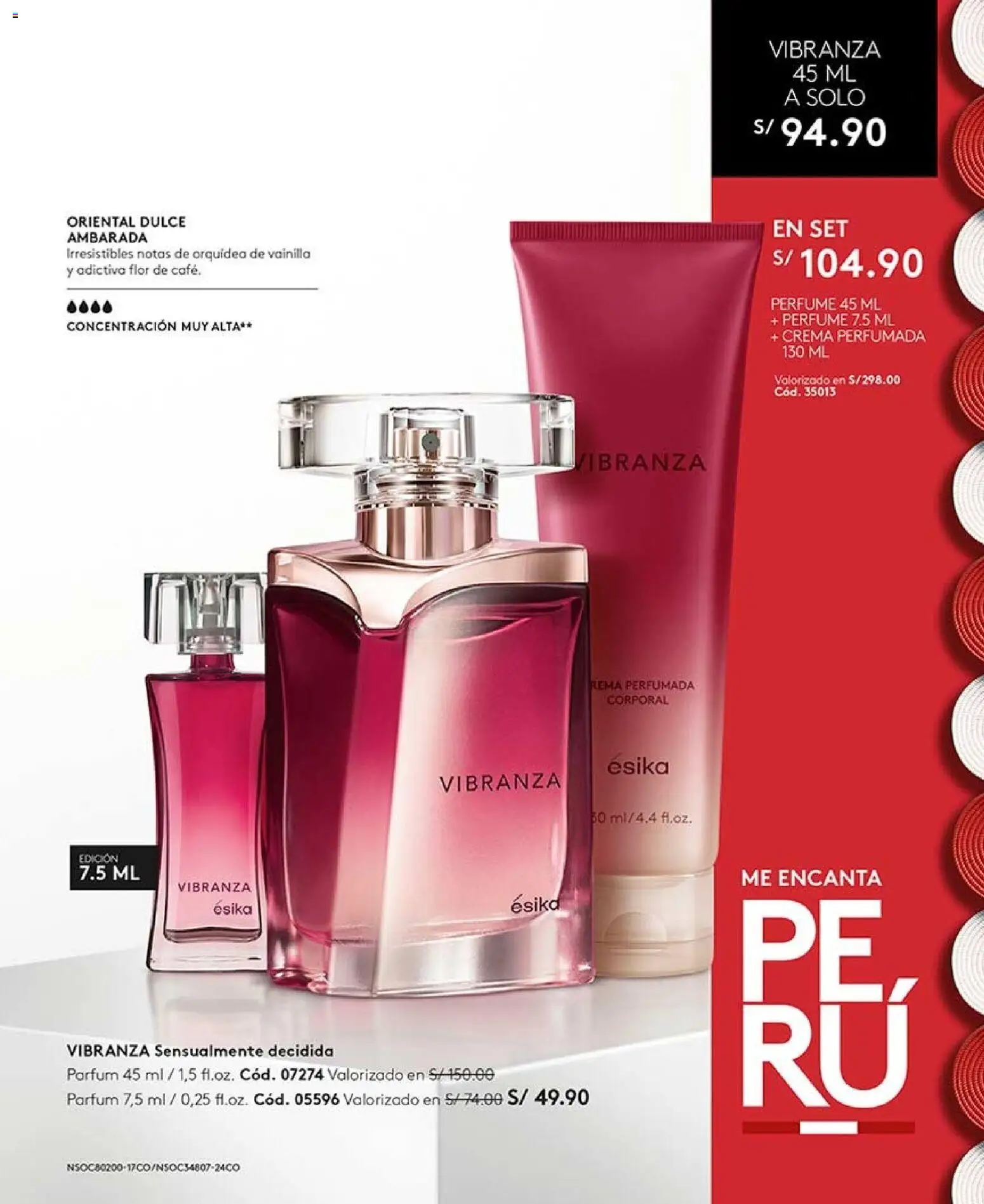 Catálogo Ésika válido desde 02/08/2026 | Página: 13 | Productos: Vainilla, Orquídea, Crema, Perfume