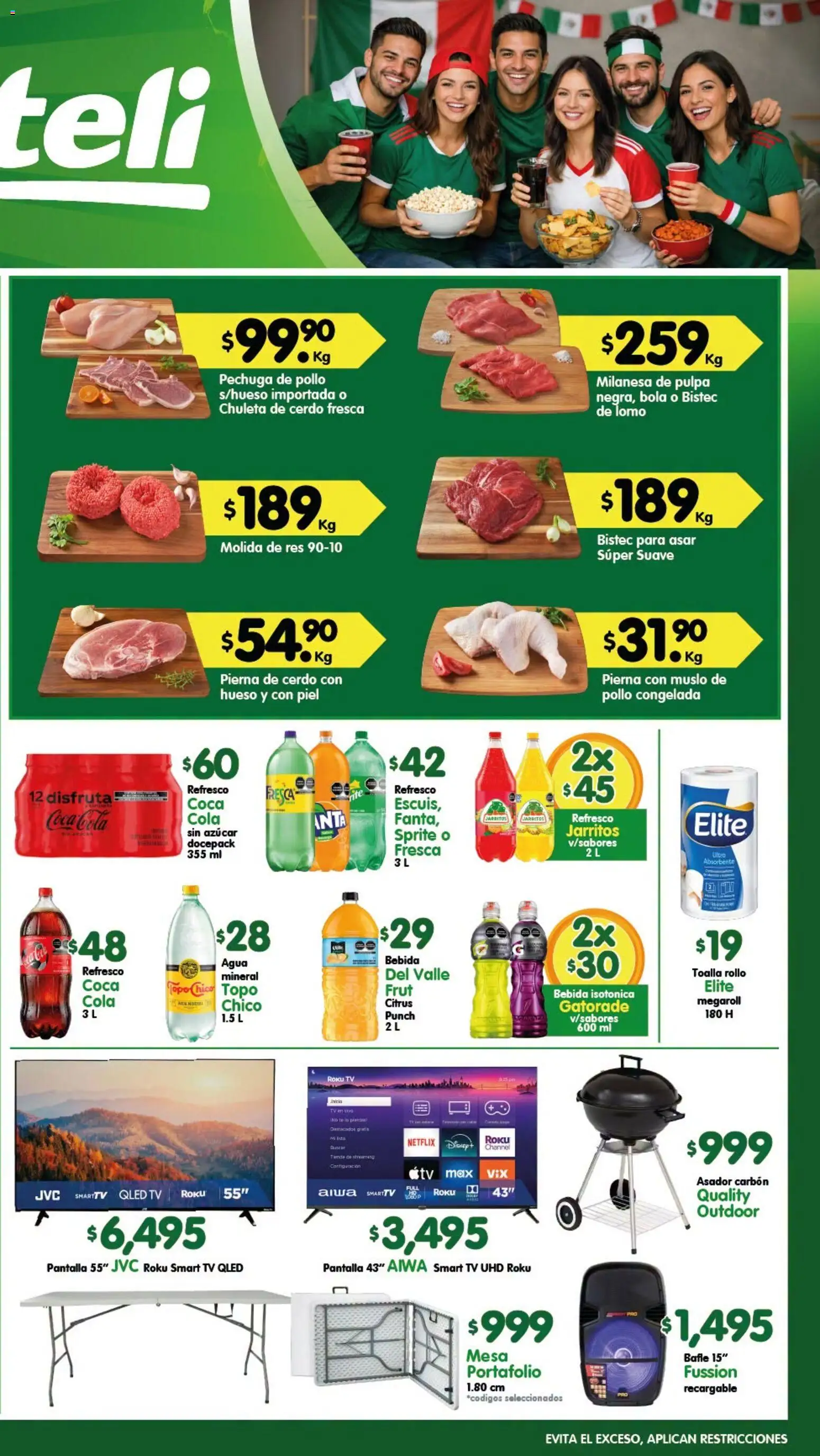 Nuevas ofertas de Arteli válidas en toda la República Mexicana desde el 17/07/2026. ¡Encuentra las mejores ofertas en Arteli folleto! | Página: 2 | Productos: Milanesa, Agua, Res, Mesa