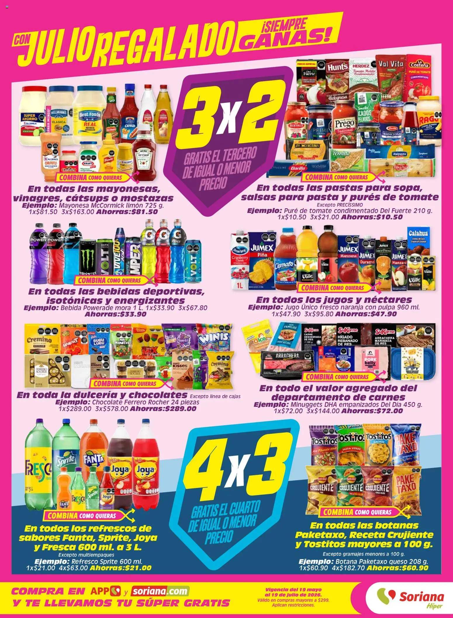 Nuevas ofertas de Soriana válidas en toda la República Mexicana desde el 19.06.2026. ¡Encuentra las mejores ofertas en Soriana folleto! | Página: 2