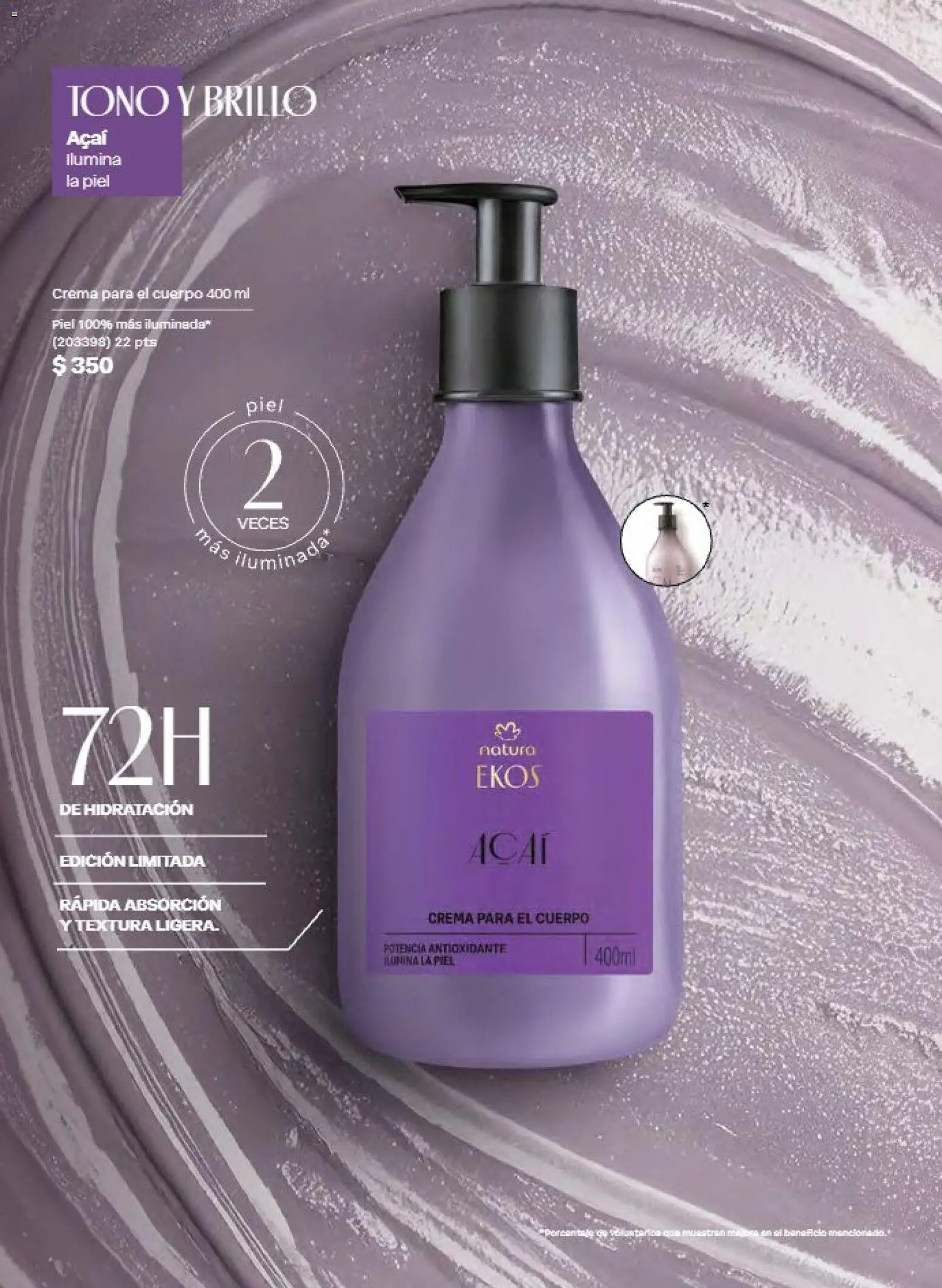 Nuevas ofertas de Natura válidas en toda la República Mexicana desde el 11/09/2026. ¡Encuentra las mejores ofertas en Natura campaña 14 2026! | Página: 97 | Productos: Crema, Brillo