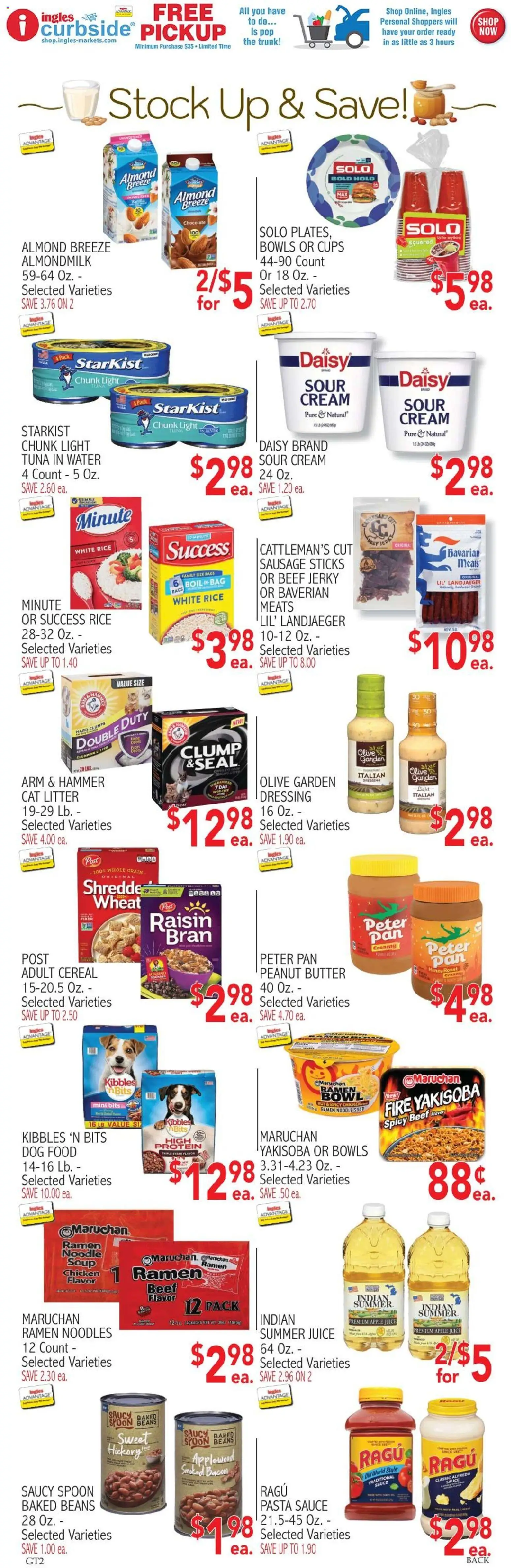 Ingles Weekly Ad - valid from 08/19/2026 | Page: 6 | Products: Beef, Cream, Sauce, Beans