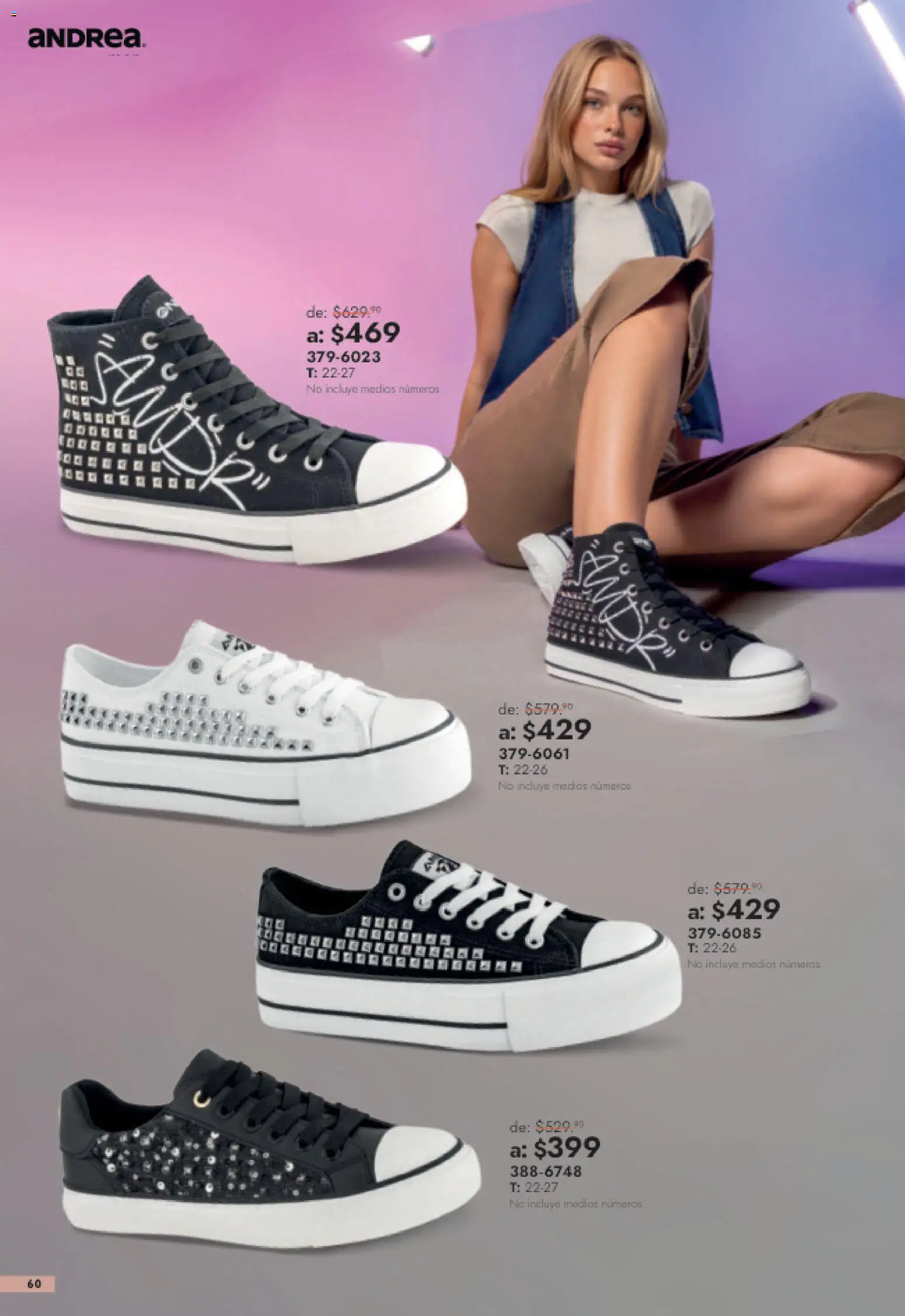 Nuevas ofertas de Andrea válidas en toda la República Mexicana desde el 26/07/2026. ¡Encuentra las mejores ofertas en Andrea catálogo Outlet! | Página: 60