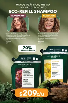 Vista previa de Yves Rocher campaña 11 2026, nuevo folleto de la tienda, válido en México a partir del 04/08/2026 | Página: 10 | Productos: Brillo, Radiante, Botella