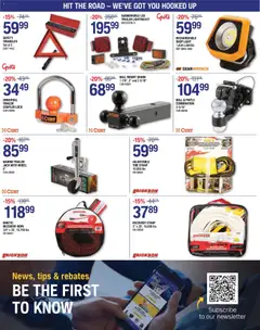 Preview of NAPA Auto Parts weekly flyer from shop NAPA Auto Parts valid from Aug 1, 2026 | Page: 7 | Products: Trailer, Lighting