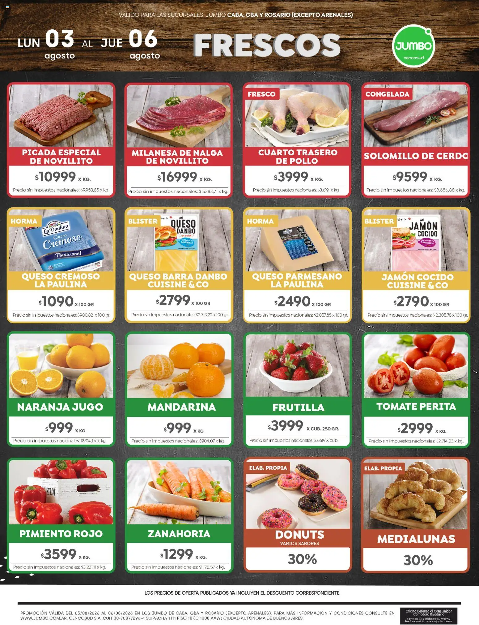 Jumbo ofertas │ válido desde el 03/08/2026 | Página: 1