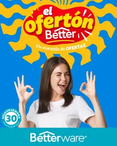 Vista previa de Betterware catálogo El Ofertón, nuevo folleto de la tienda, válido en México a partir del 20/07/2026