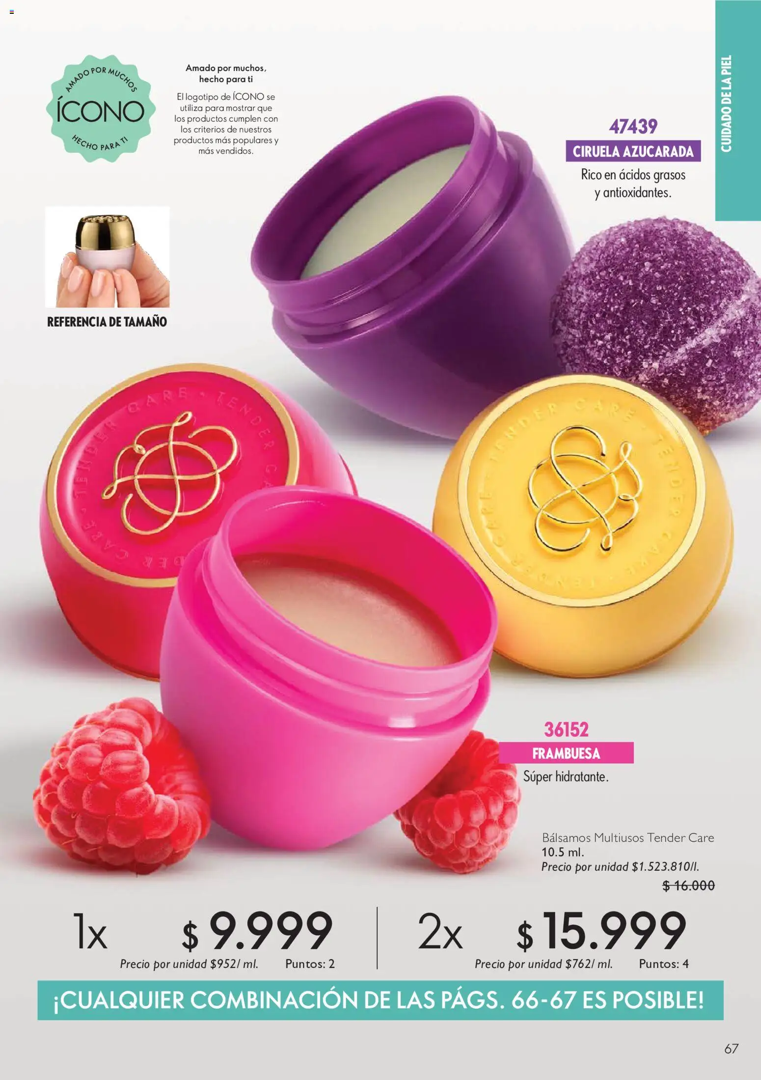 Oriflame revista - valida desde el 11/07/2026 | Página: 67 | Productos: Combinación