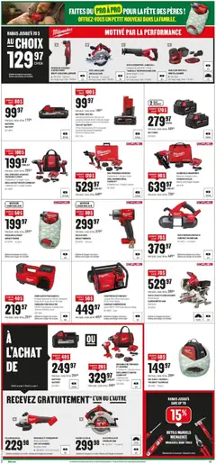 Preview of BMR weekly flyer / circulaire from shop BMR valid from 11.06.2026 | Page: 7 | Products: Backpack, Grinder, Battery