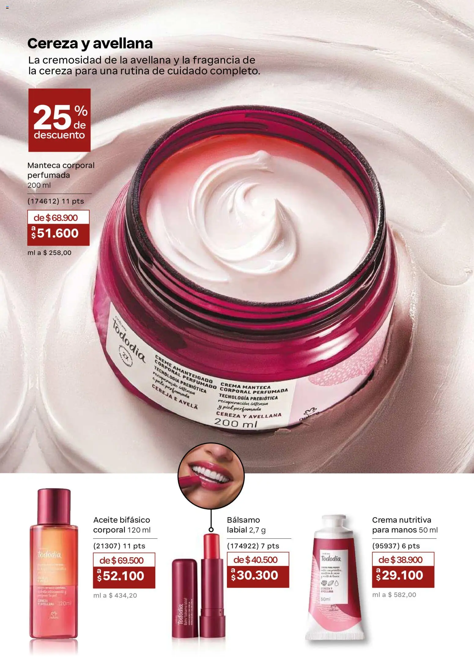 Natura revista - valida desde el 01/07/2026 | Página: 122 | Productos: Bálsamo, Fragancia, Manteca, Aceite