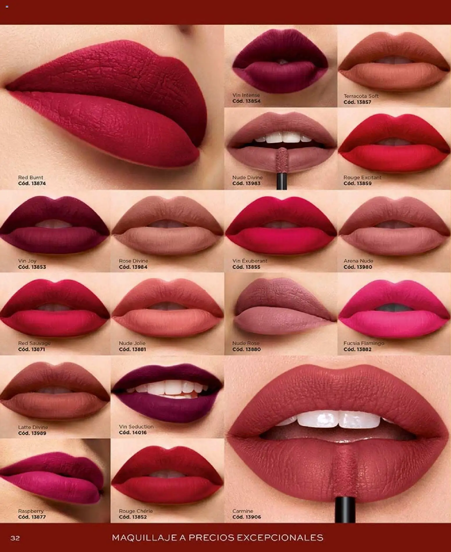 Catálogo L'Bel Campaña 15 │ válido desde el 06.09.2026 | Página: 32 | Productos: Maquillaje