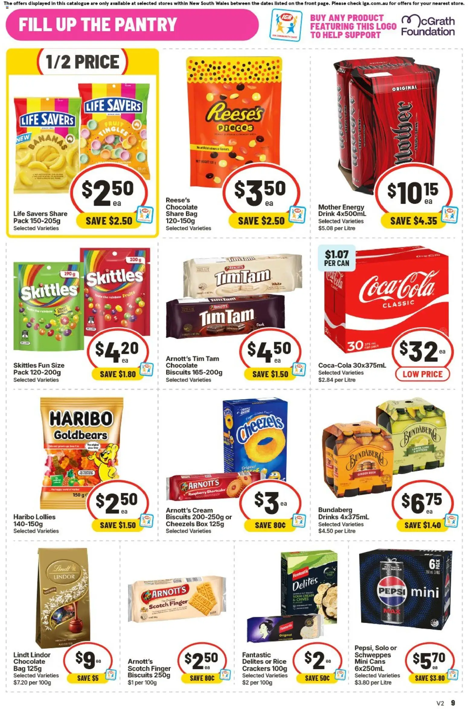 IGA catalogue - valid from 23/09/2026 | Page: 9 | Products: Pork, Lamb, Chicken breast, Steak