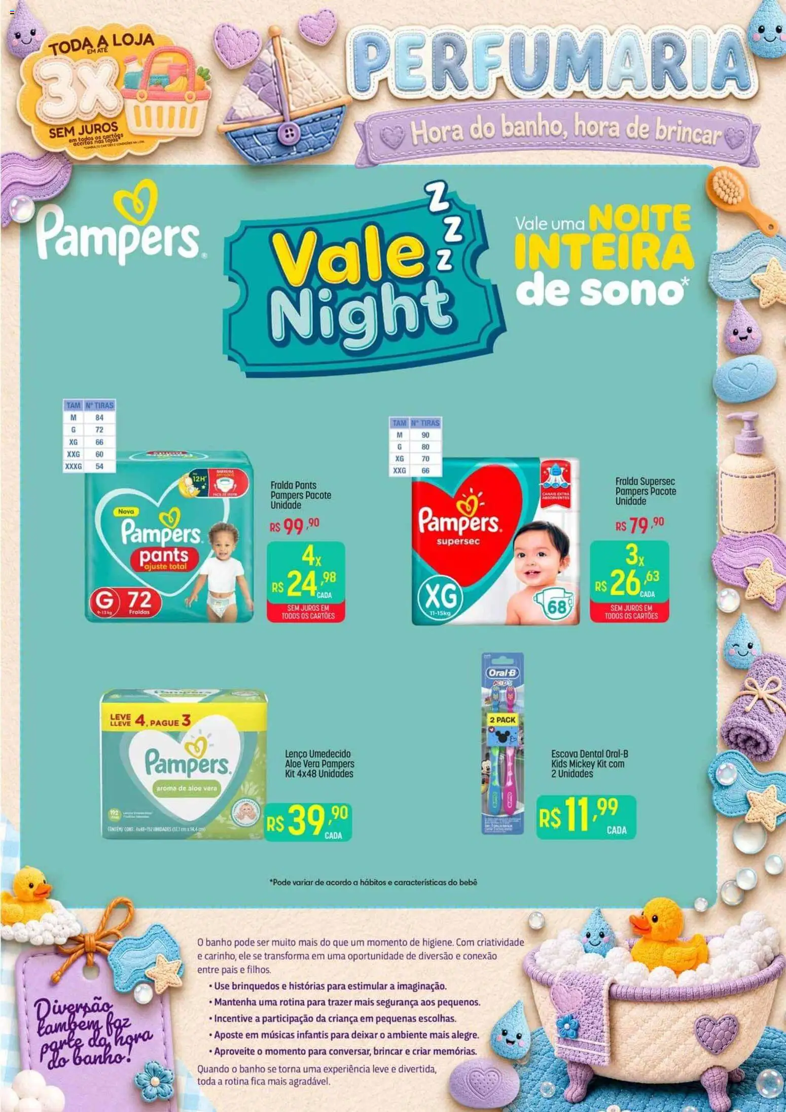 Super Muffato Folheto - válido de 01/07/2026 | Página: 5 | Produtos: Pampers, Lenço, Lenço umedecido, Fraldas