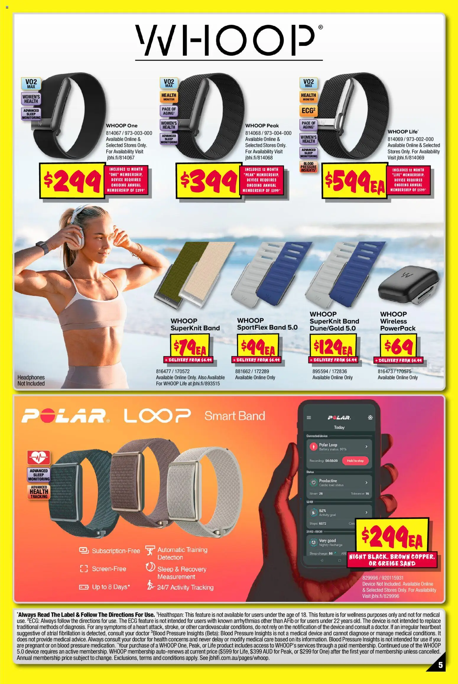 JB Hi-Fi catalogue - valid from 10.06.2026 | Page: 5 | Products: Battery, Device, Monitor, Headphones