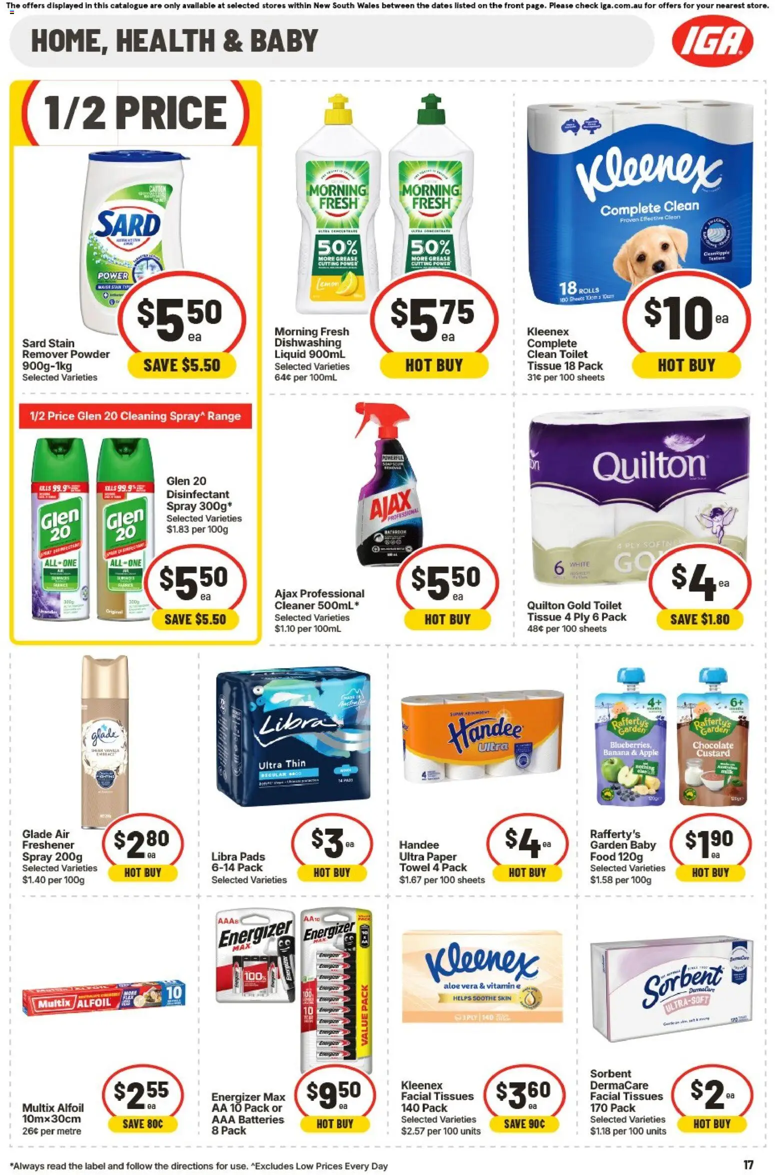 IGA catalogue - valid from 26/08/2026 | Page: 16 | Products: Pot, Coffee, Fridge, Grated cheese