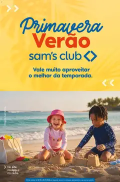 Sam's Club ofertas Primavera - Pré-Visualização do folheto da loja Sam's Club, válido de 20/10/2026