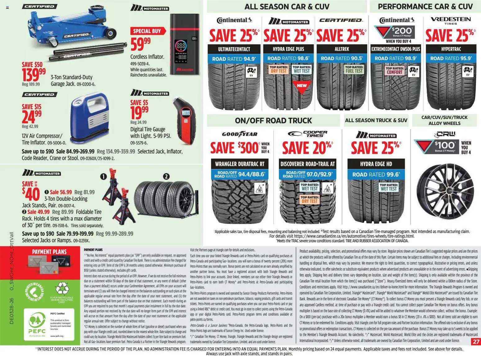 Canadian Tire flyer valid from Jul 9, 2026 | Page: 27